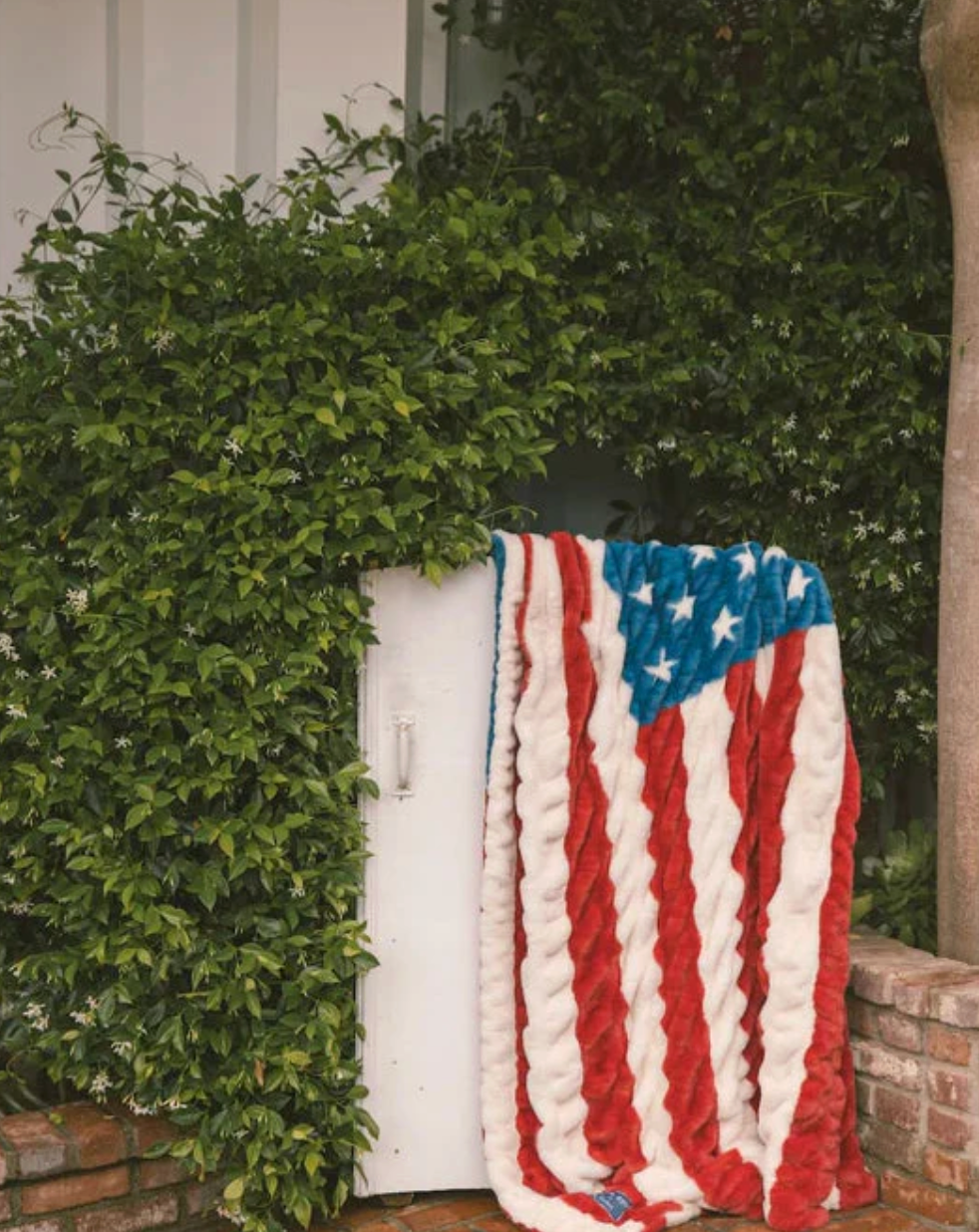 Patriotic Flag Blanket
