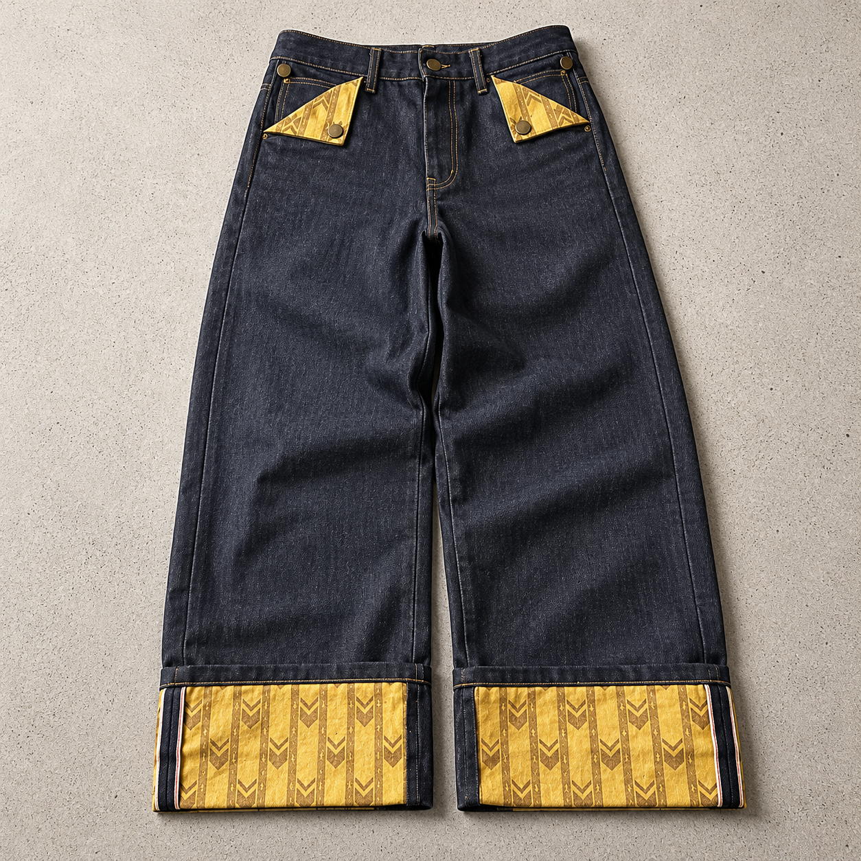 Selvedge Backrooms Jeans