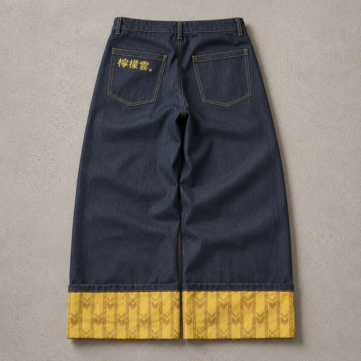 Selvedge Backrooms Jeans