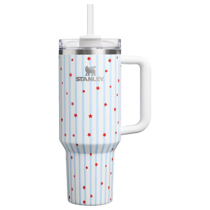 4th of July Stripped 40oz Tumbler