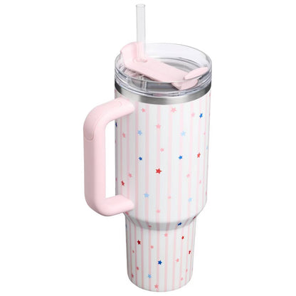 4th of July Stripped 40oz Tumbler