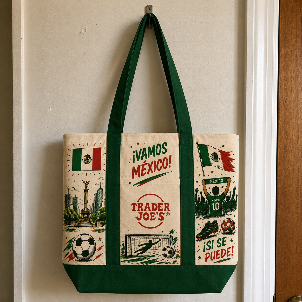 Mexico World Cup Trader Joe's Tote