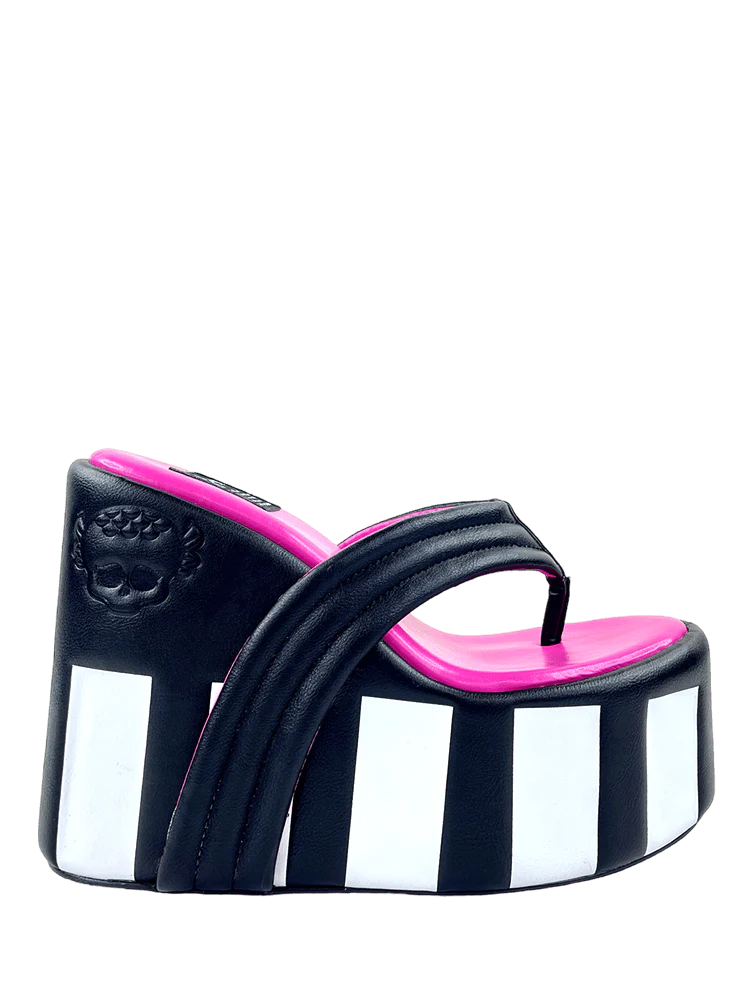 Laguna Blue Platform Heels