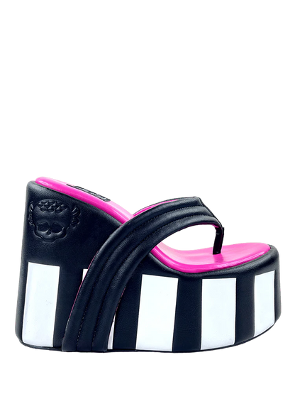 Laguna Blue Platform Heels