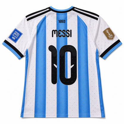 Rhinestone Messi World Cup Jersey