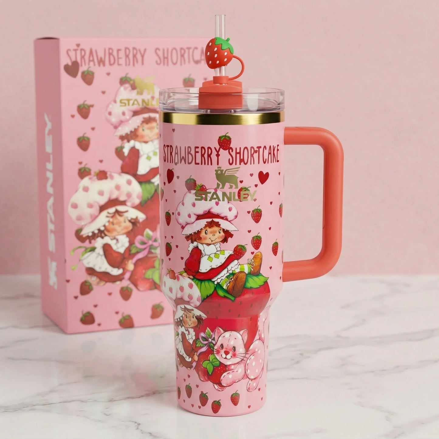 Strawberry Shortcake 40oz Tumbler